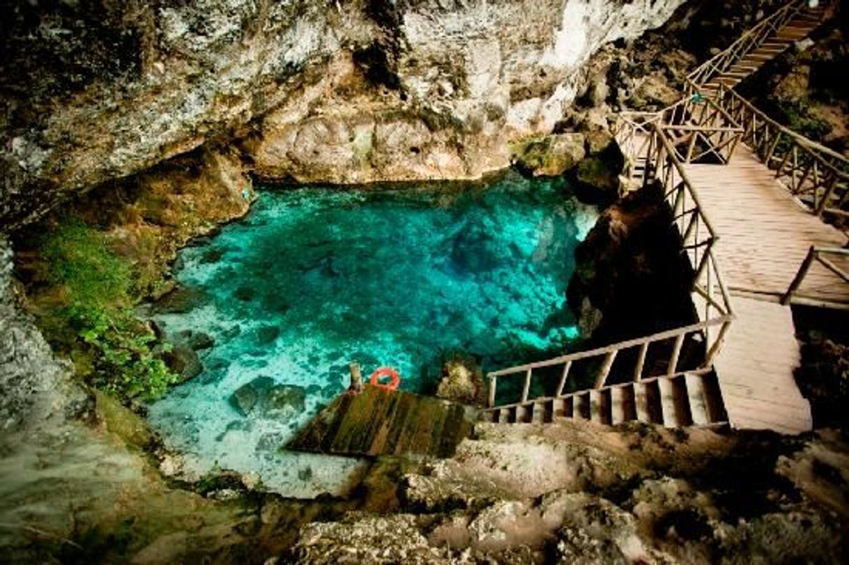 Lugar Hoyo azul