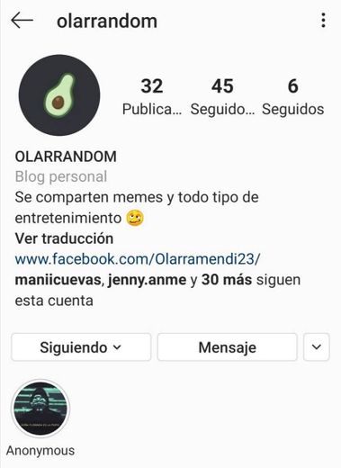 OLARRANDOM | Instagram