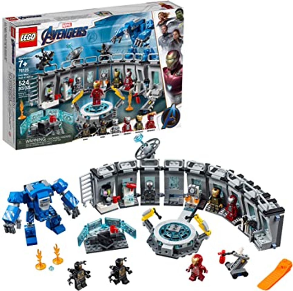 Fashion LEGO Super Heroes - Iron Man: Sala de Armaduras (76125)