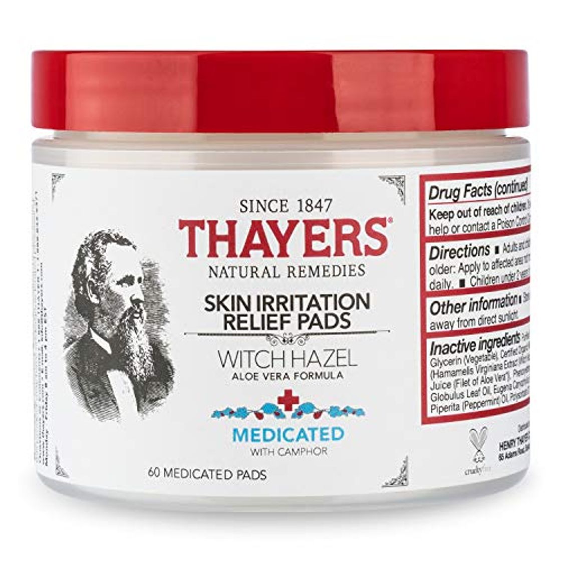 Lugar THAYERS -Super Hazel with Aloe Vera Formula