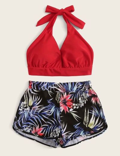 UMIPUBO Bikini Mujer Dos Piezas Ropa con Estampado de Lunares Push-Up Traje