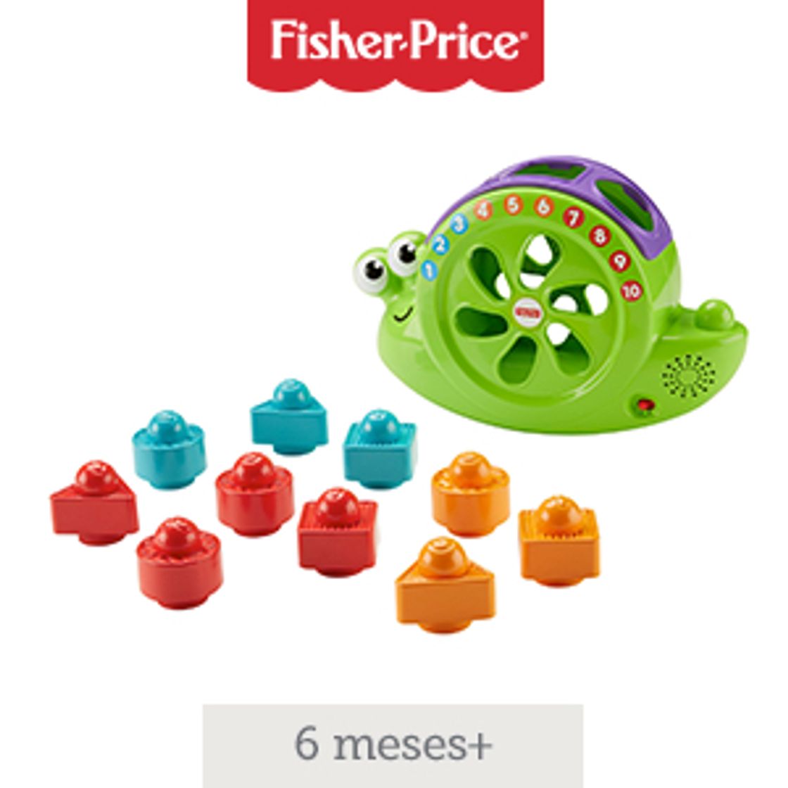 Social Caracol formas y canciones by Fisher price

