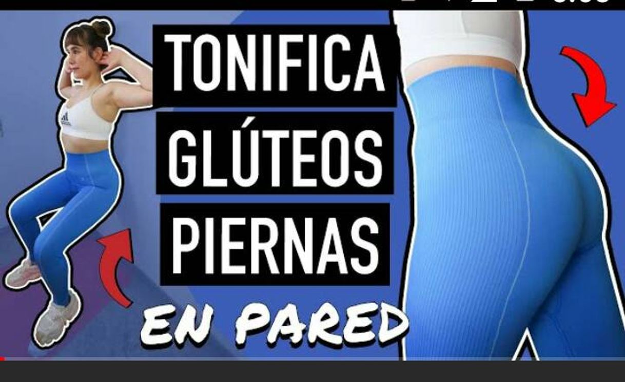 Social Rutina para aumentar y tonificar glúteos CON una pared.