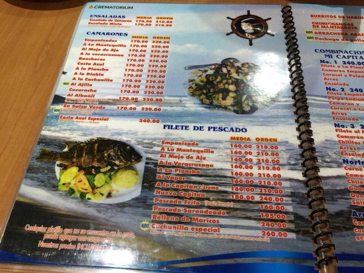 Restaurants Mariscos La Barra Mi Capitan