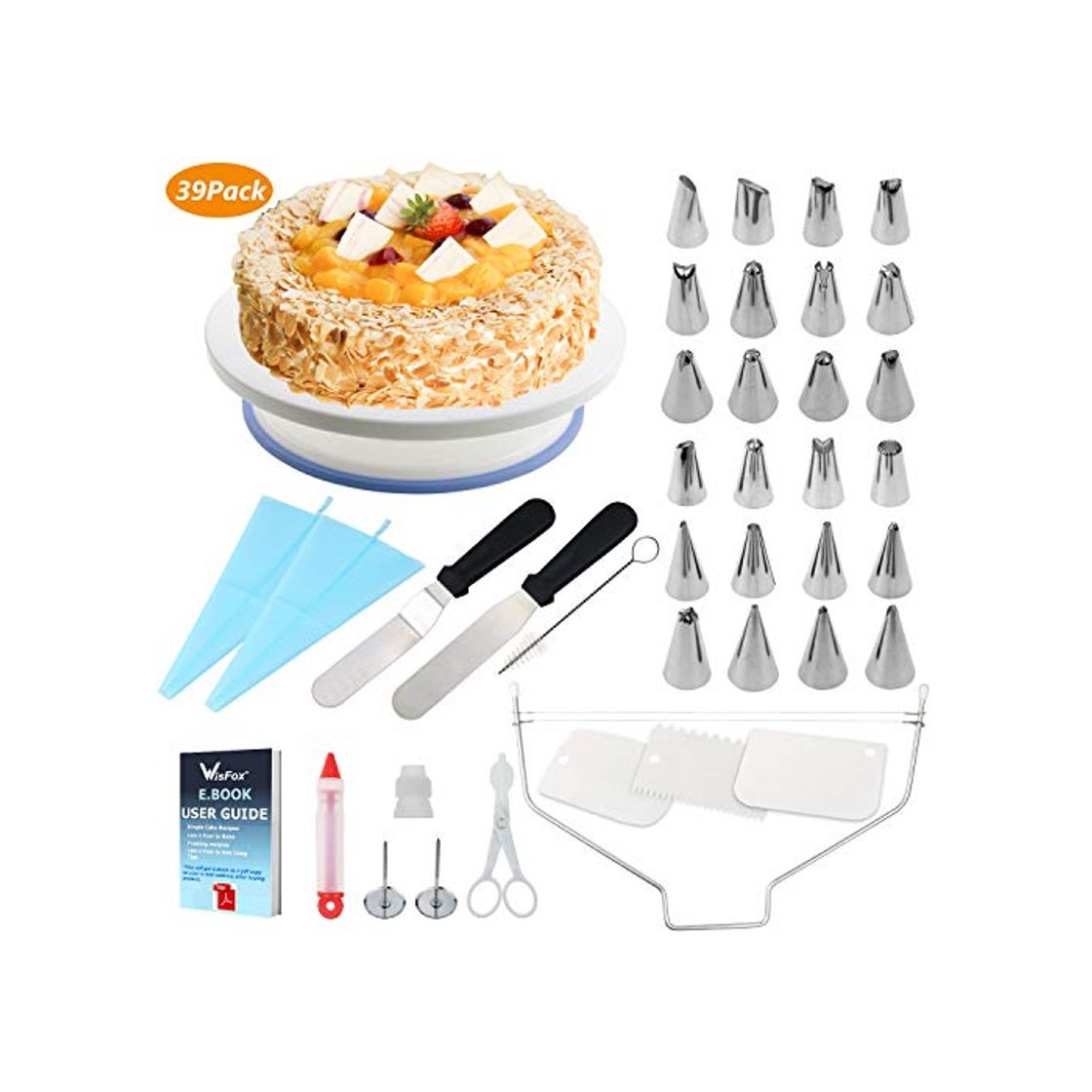 Social WisFox Cake Turntable