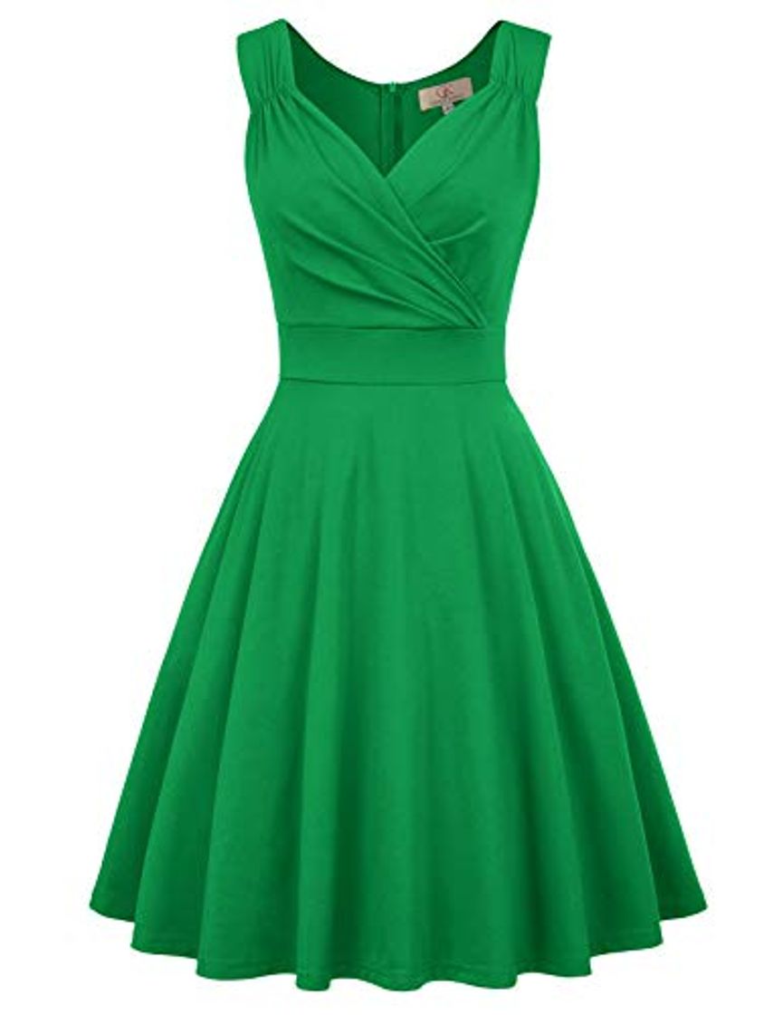 Product GRACE KARIN Mujer Vestido 1950's Vintage Retro de Cóctel Fiesta Vestido S