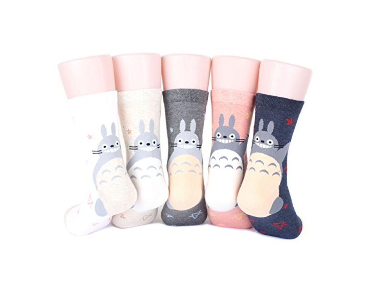 Moda Totoro L Women's Socks 5 pairs