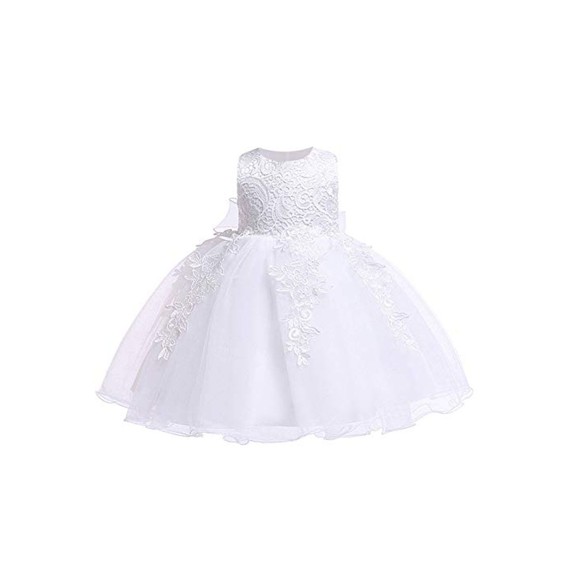 Moda LZH Bebé Infantil Niñas Vestido de Bautizo de Cumpleaños Bautismo Vestido de Banquete de Boda