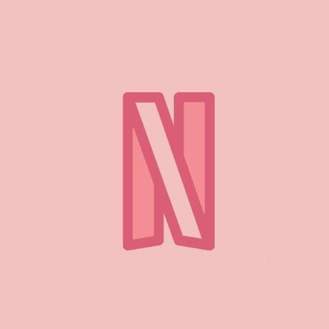 Fashion Icone do app Netflix rosa 💗