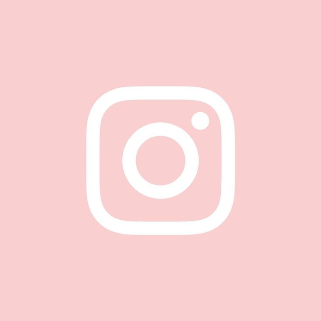 Moda Icone do app Instagram rosa 💗