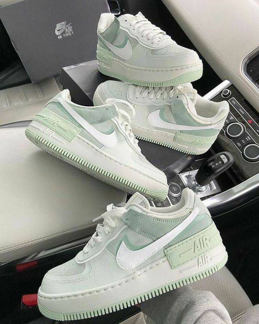 Moda Nike Air Force 1 Shadow Pistachio 💚