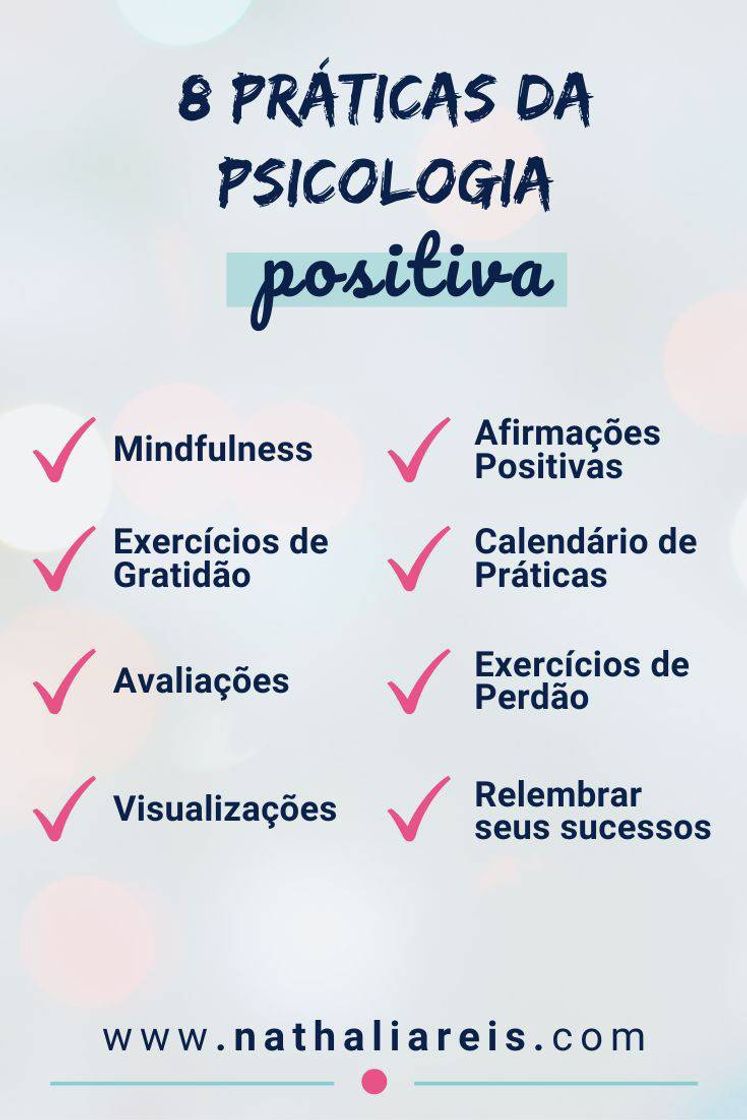 Moda 8 práticas da Psicologia Positiva 🧠