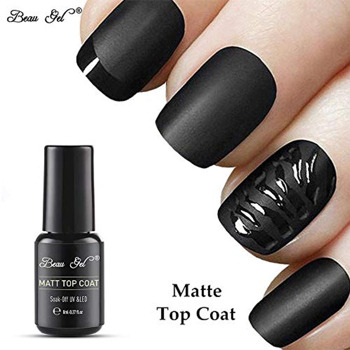 Product Esmalte de Uñas Semipermanentes Top Mate Coat Pintauñas Manicura Semipermanente UV LED