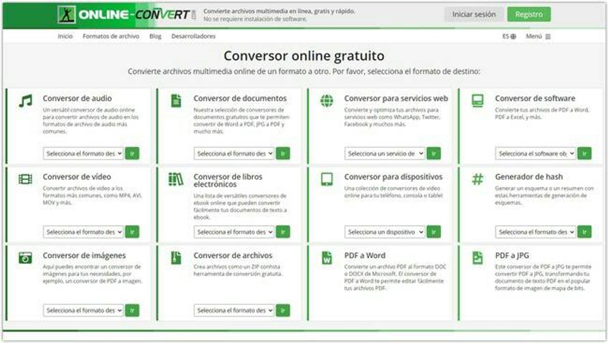 Moda Free online converter