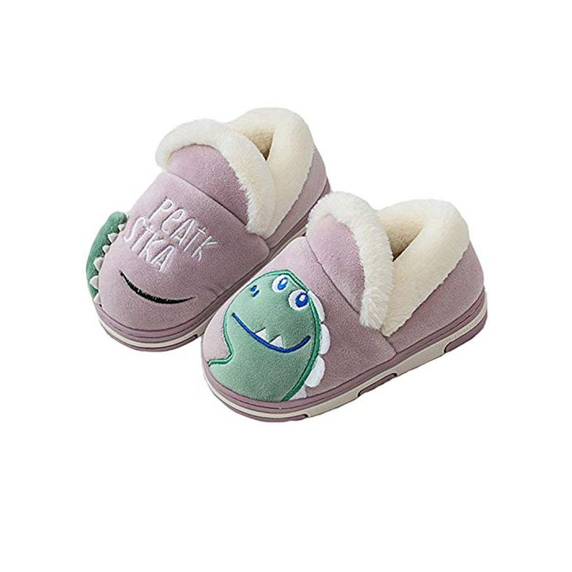 Fashion Zapatillas de Estar por Casa para Niños Niñas Pantuflas Invierno Casa Caliente