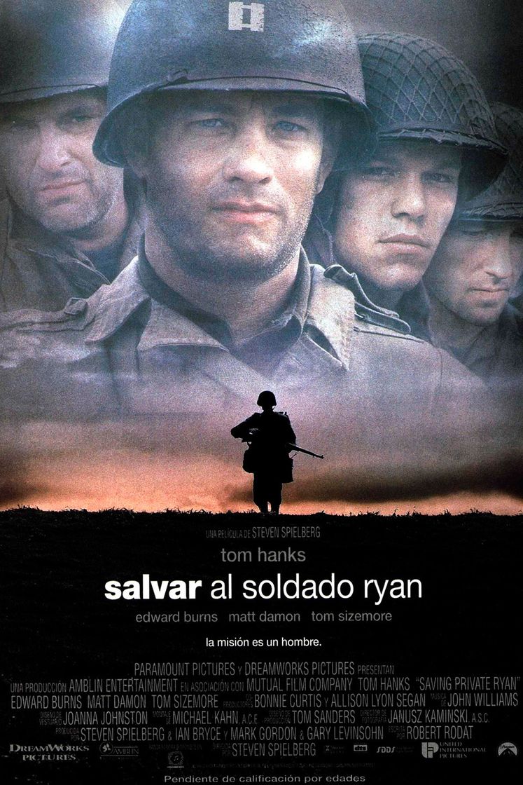 Película Salvar al soldado Ryan