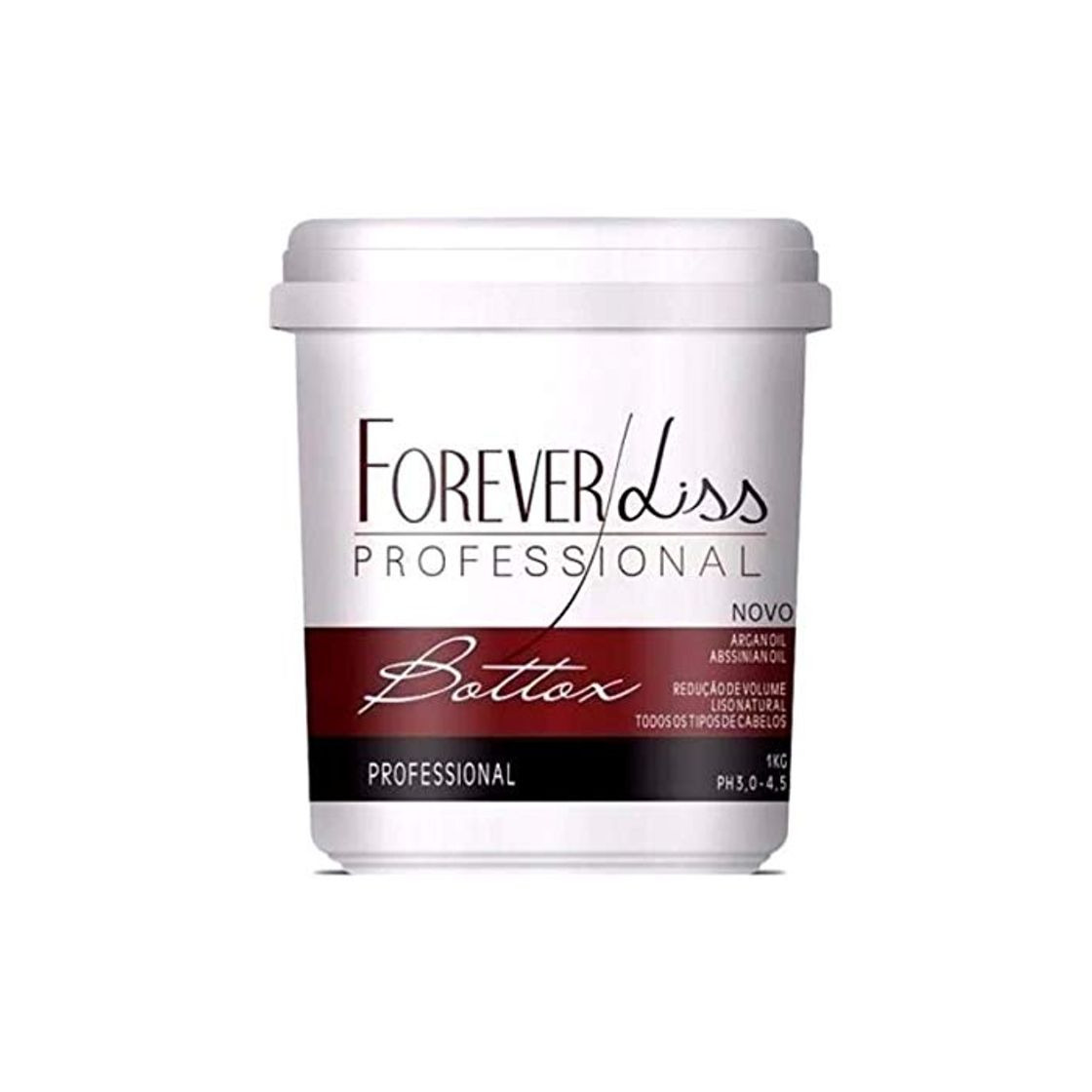 Beauty Novo Botox Capilar Argan Oil Forever Liss 1kg