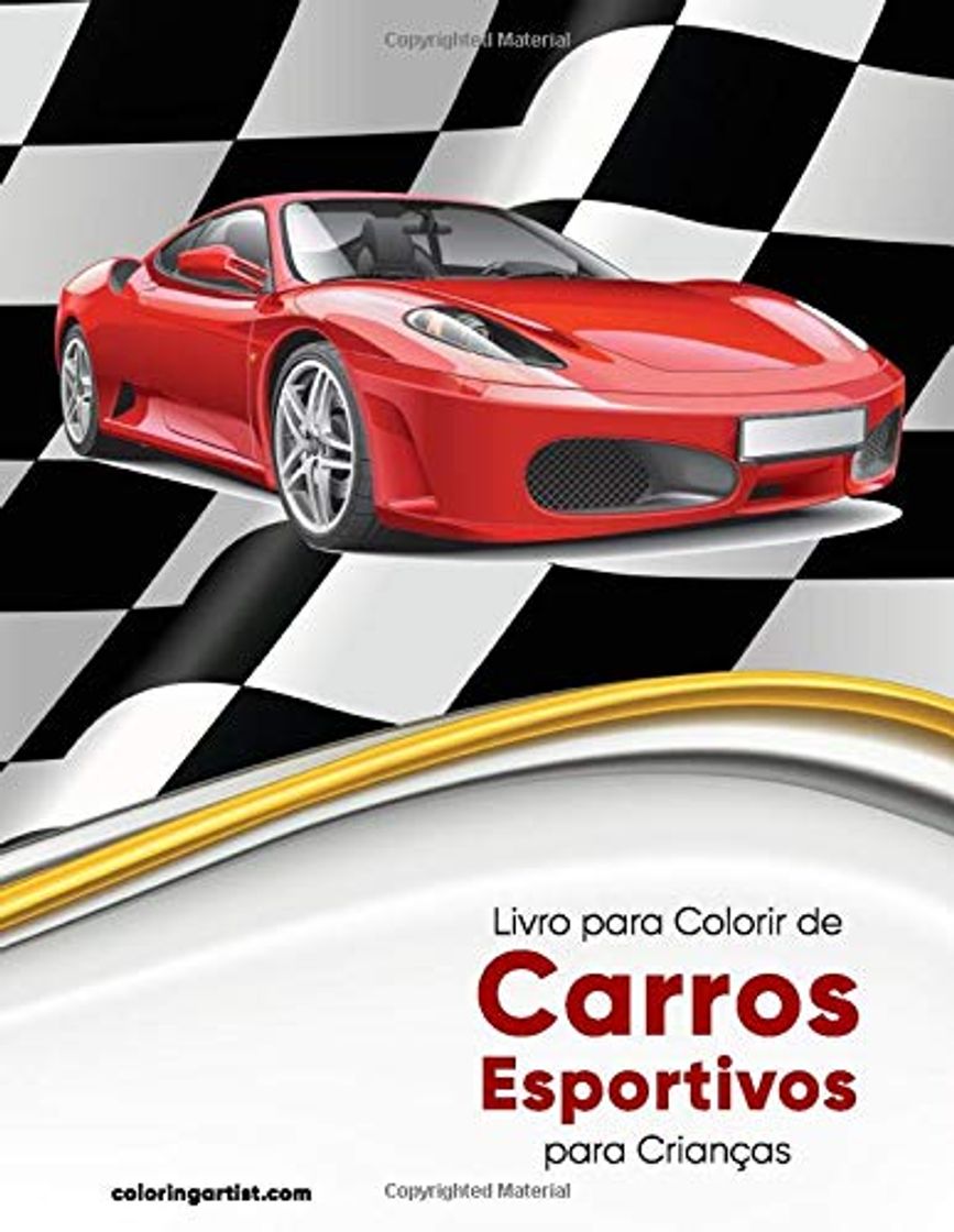 Producto Livro para Colorir de Carros Esportivos para Crianças