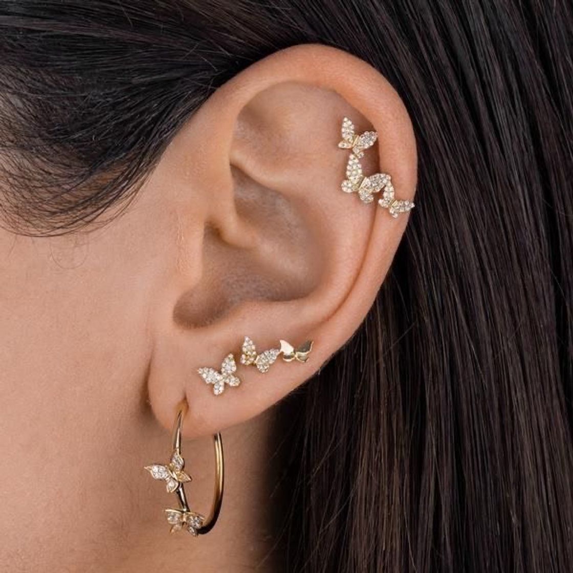 Social Piercing de borboletas