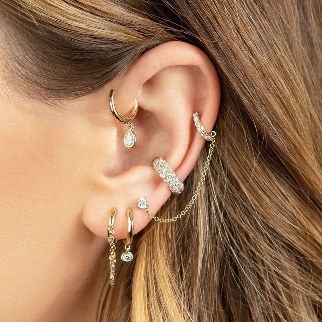 Social Piercing Dourado 