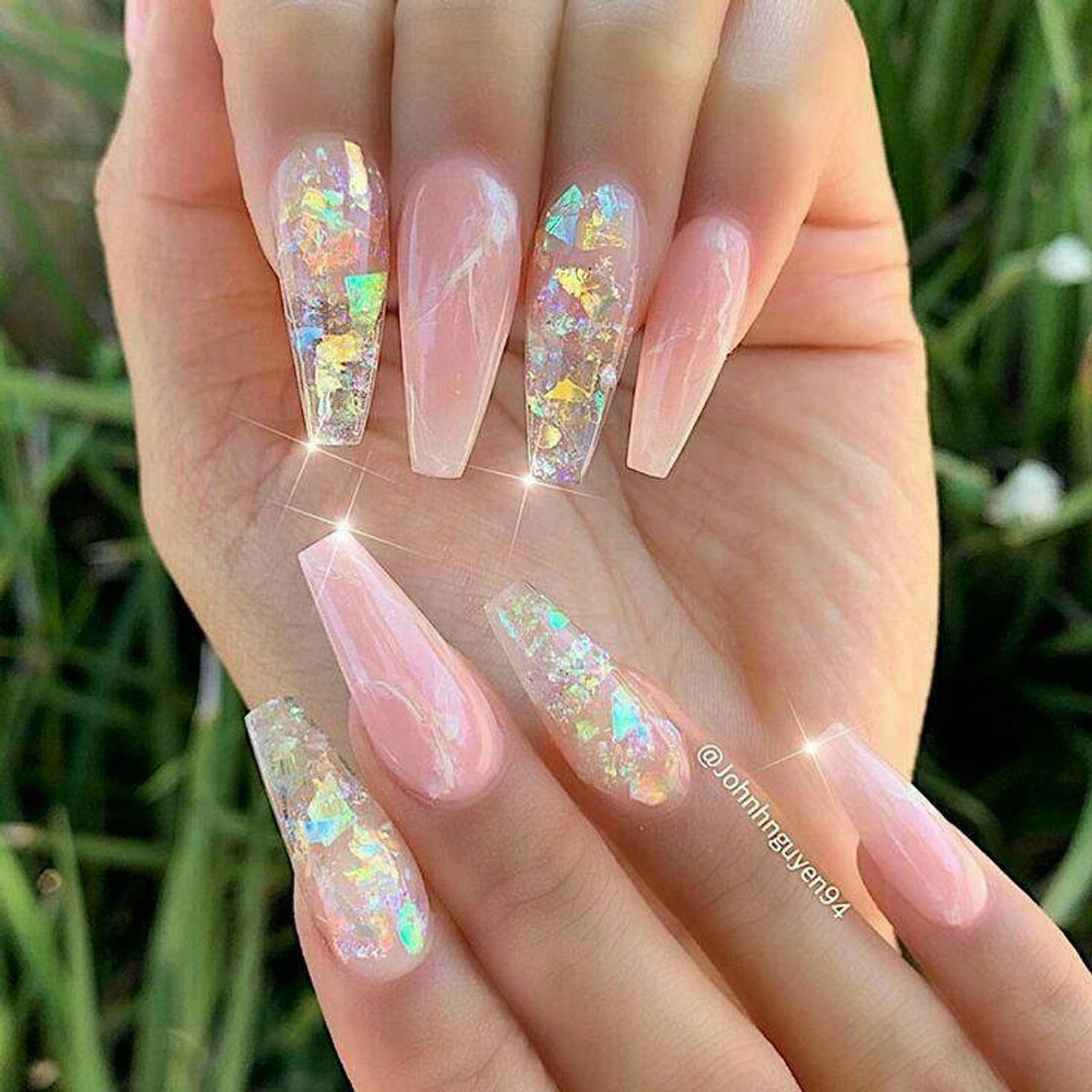 Moda Unhas rosa 💗