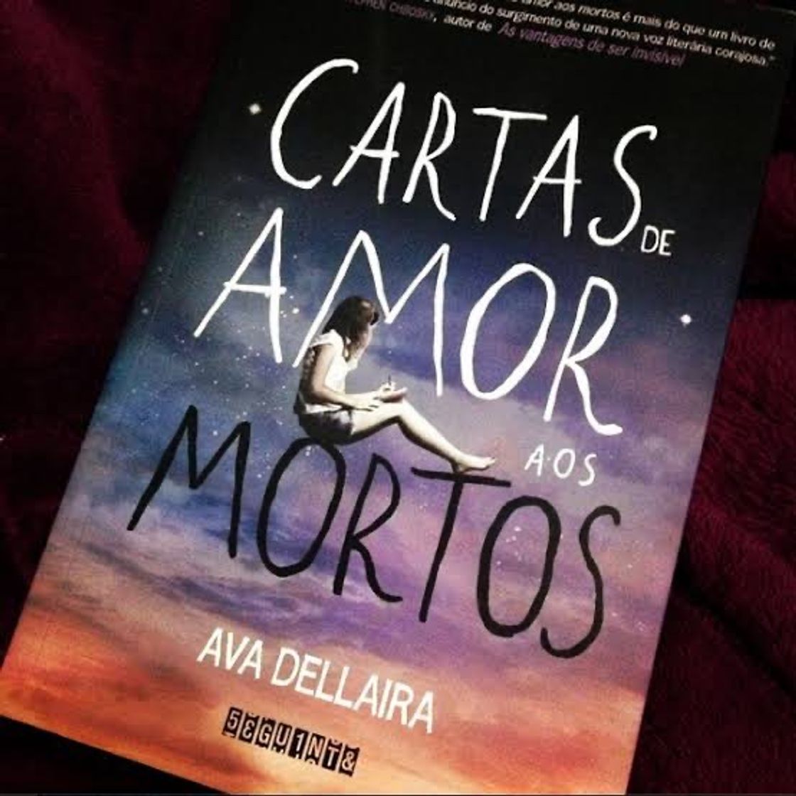 Book Livro Carta de amor aos mortos 