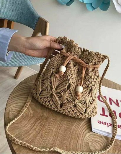 Bolsa macrame