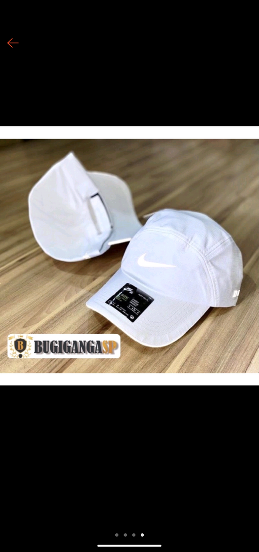 Social Boné nike refletivo