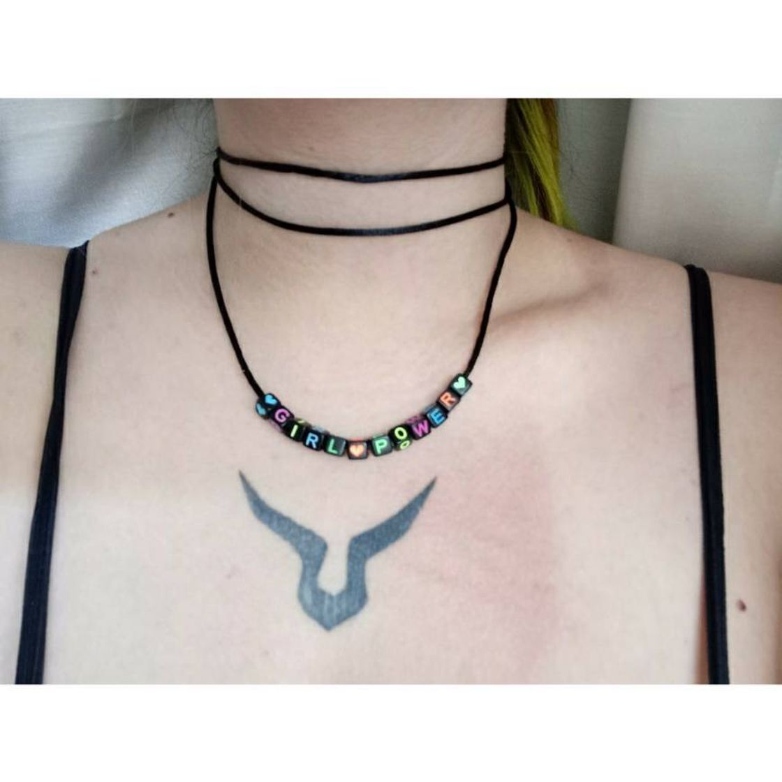 Fashion Choker Letras 