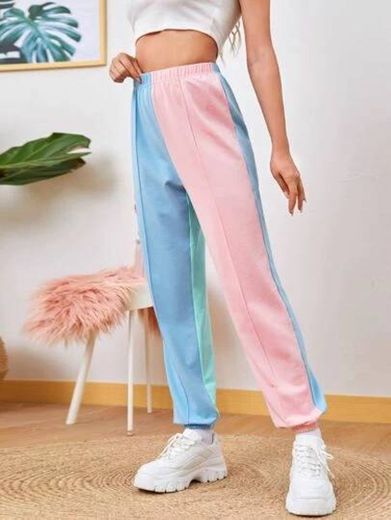 Pantalón combinado 