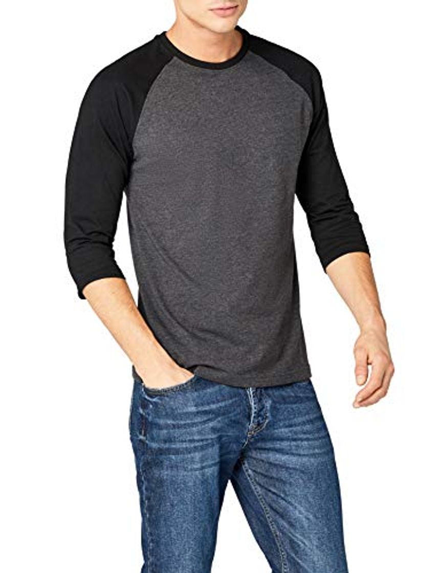 Fashion Urban Classics Contrast 3/4 Sleeve Raglan tee Camiseta, Mehrfarbig