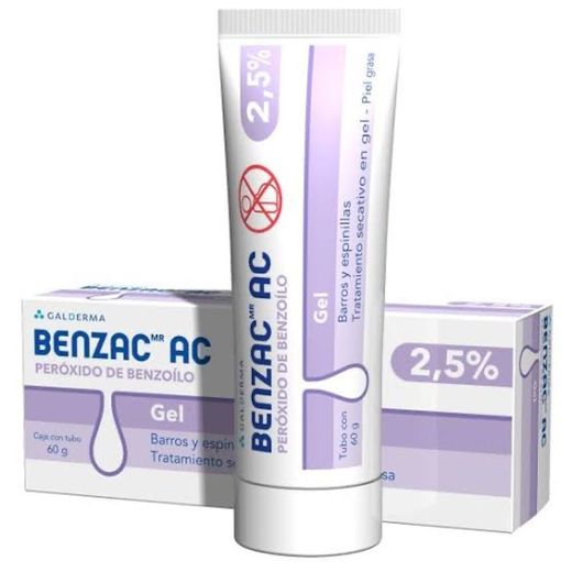 Benzac AC gel 2.5% 60 gr