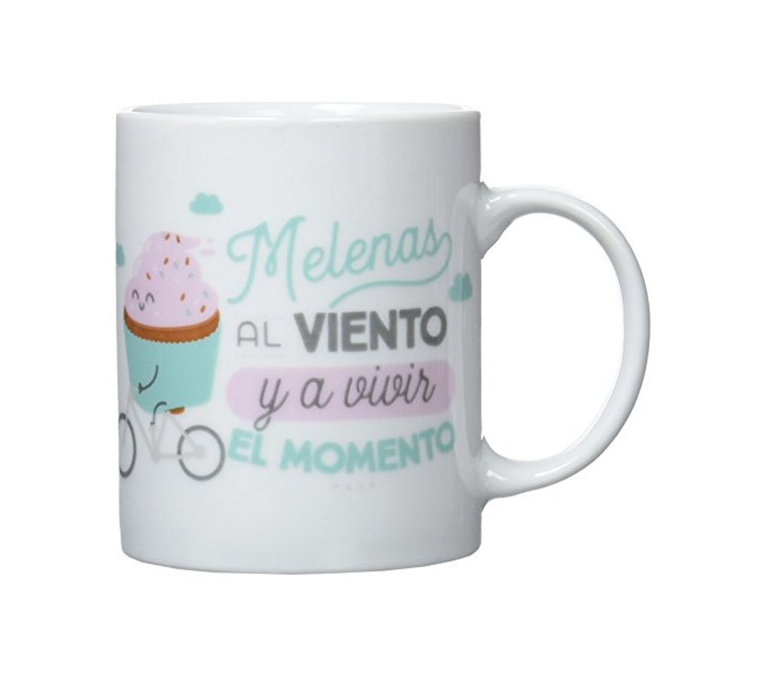 Home Mr. Wonderful Taza Melenas Al Viento y a Vivir El Momento