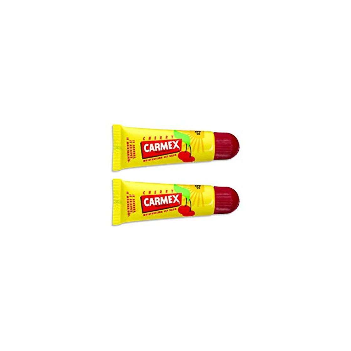 Products Carmex Lip Balm Original, Cherry o Strawberry 2 Pack - Bálsamo labial