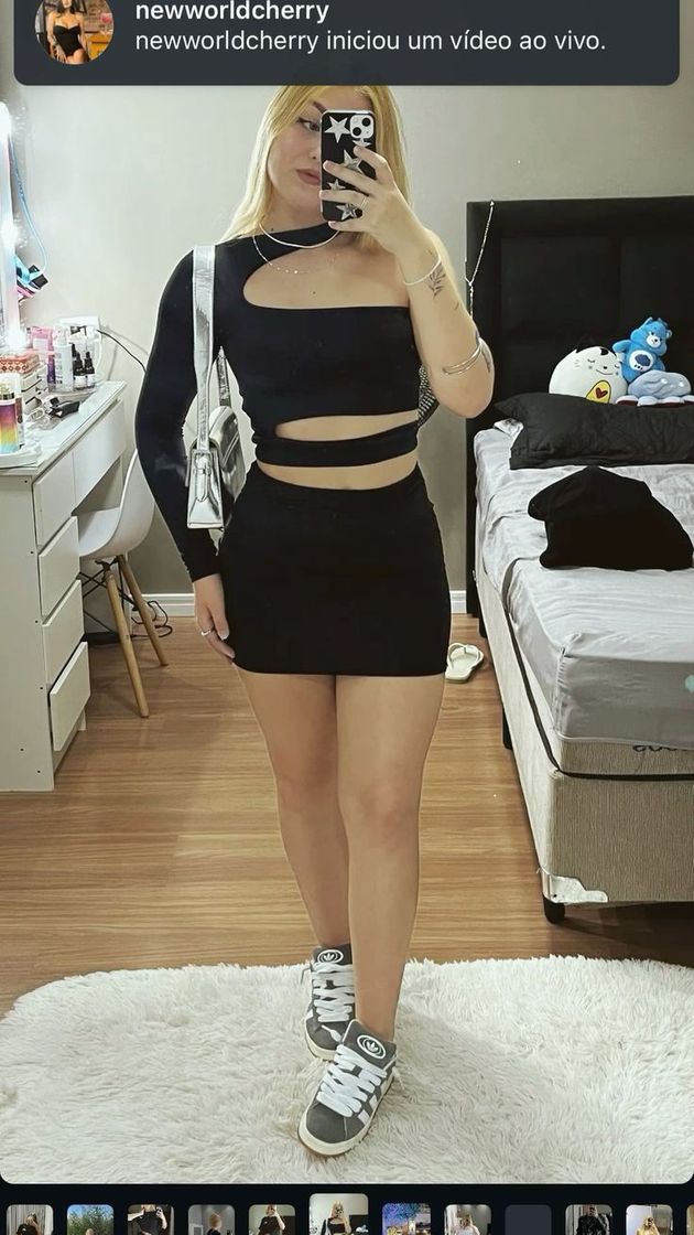 Social Vestidinho veste super bem