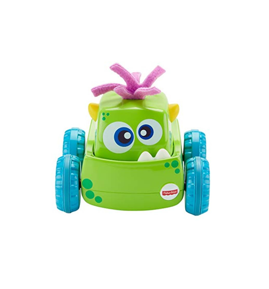 Products Fisher-Price Coche Monstruito verde, juguete gateo, bebé