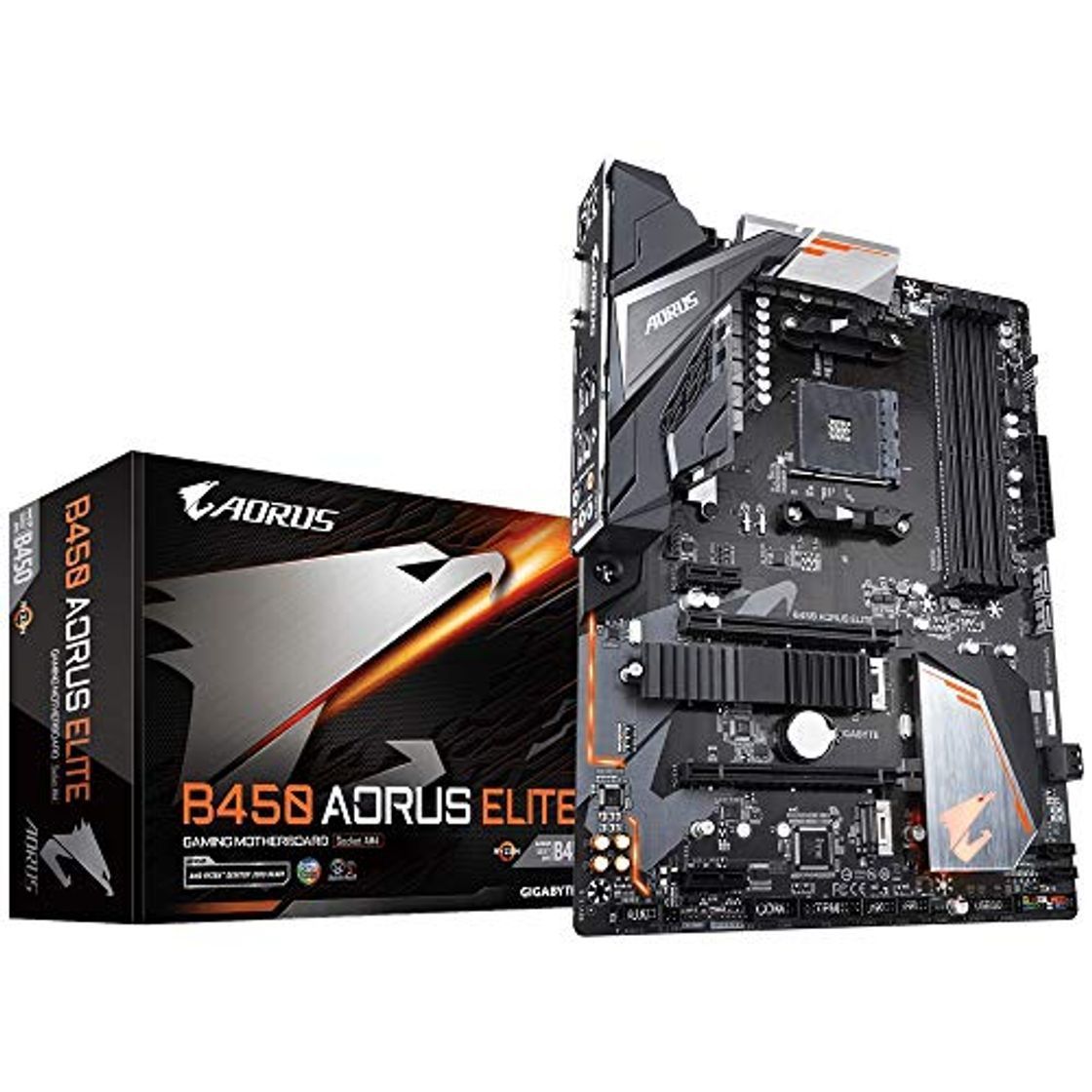 Gigabyte B450 Aorus Elite Carte Mere AMD B450