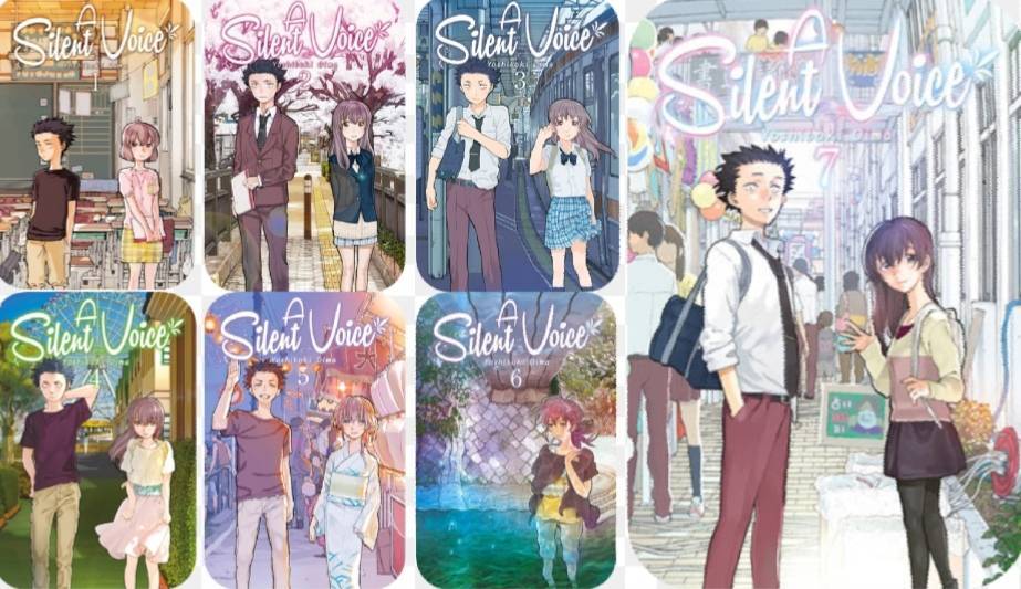 Libros A Silent Voice Complete Series Box Set