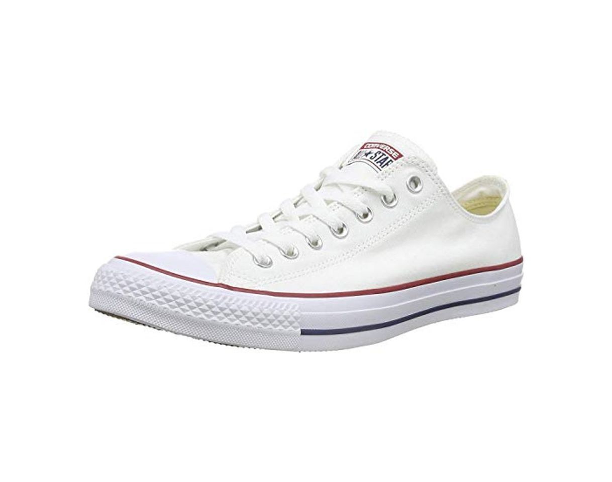 Fashion Converse Chuck Taylor All Star Ox, Zapatillas Unisex Adulto, Blanco