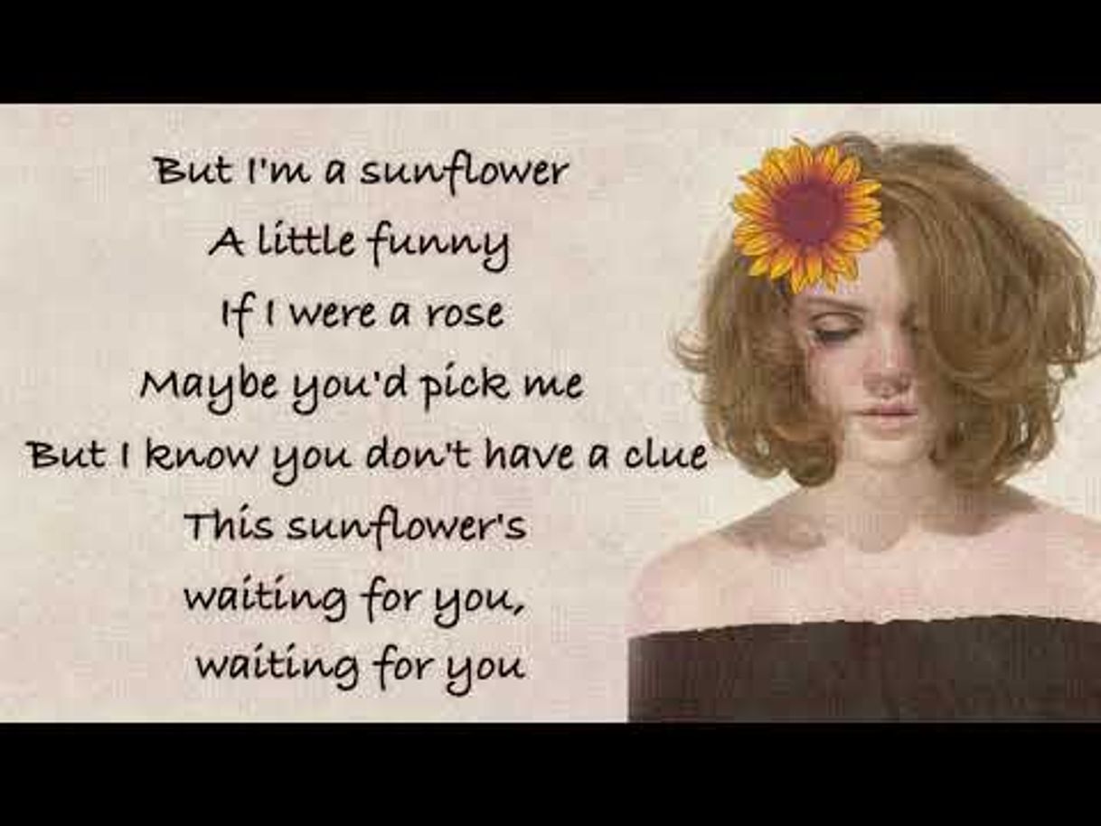 Canción Sunflower - Movie Version