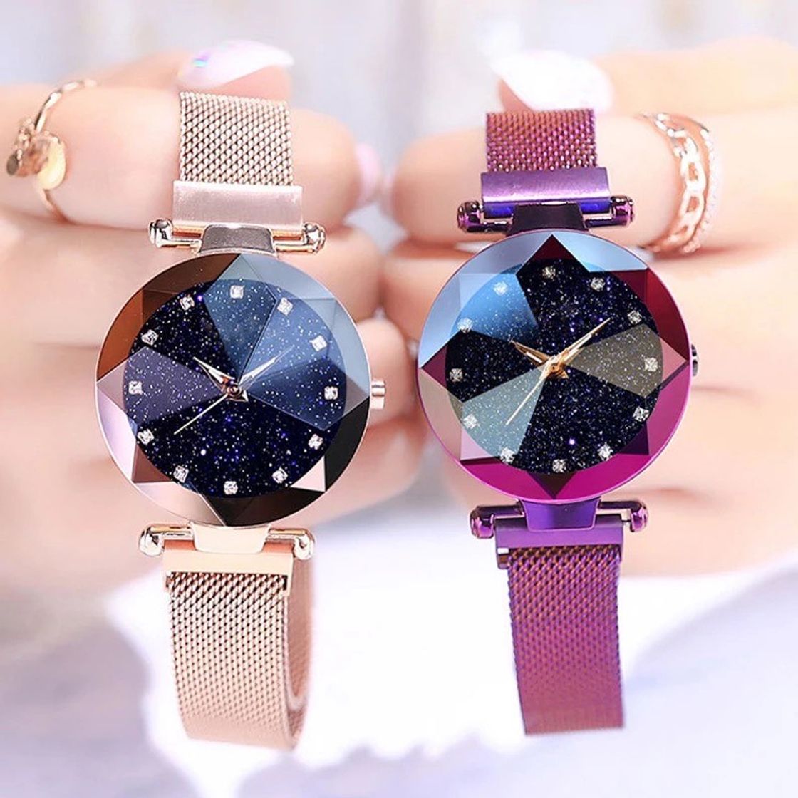 Moda RELOJ ESTRELLADO DE LUJO