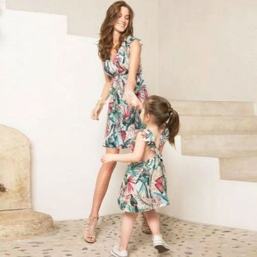 MAMA E HIJA Estilo Floral💕