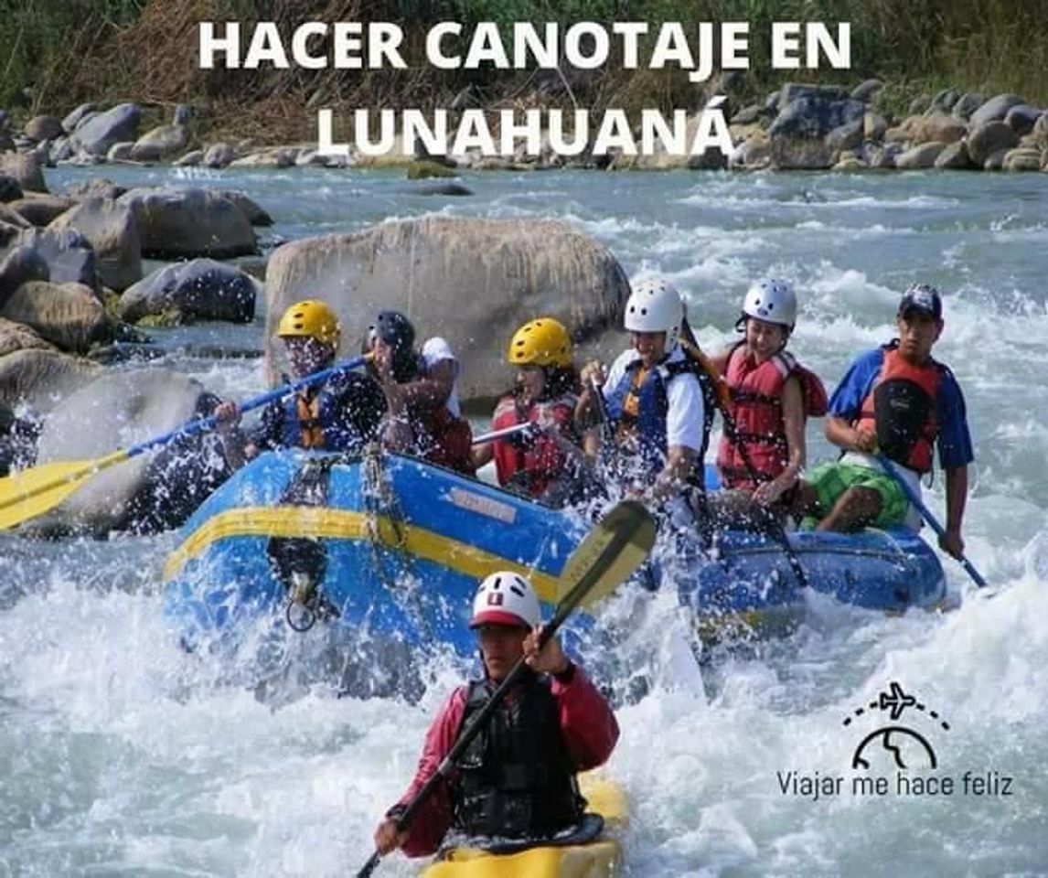 Lugar CANOTAJE EN LUNAHUANA