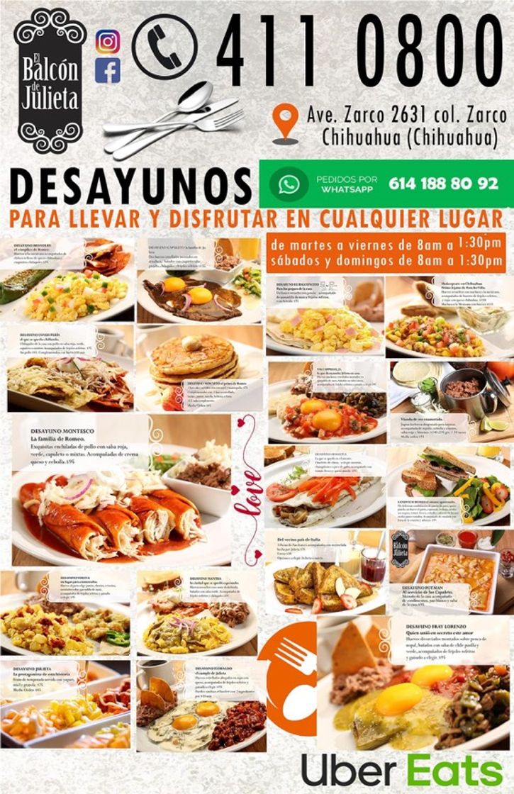 Restaurantes El Balcón de Julieta