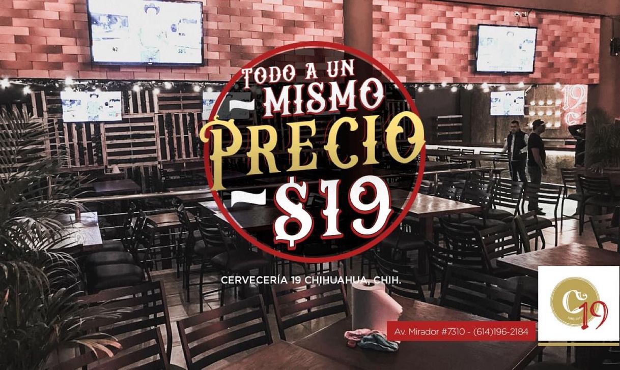 Restaurants Cervecería 19