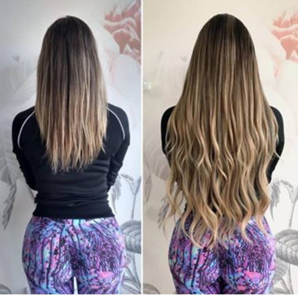 Fashion Extenciones de cabello natural 😍