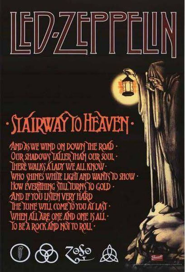 Canción LED ZEPPELIN - STAIRWAY TO HEAVEN