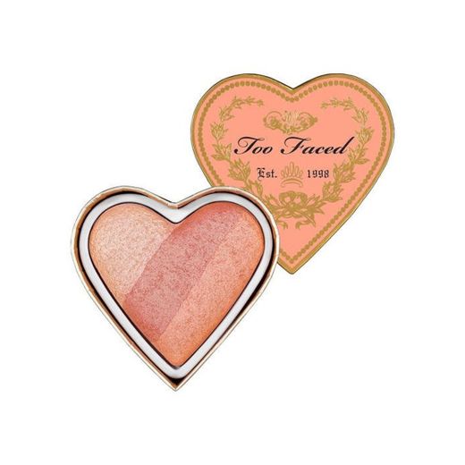 TOO de raso y corazones de la perfecto Flush Blush Peach playa