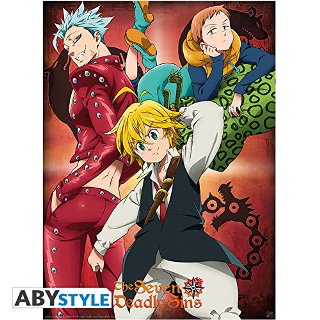 Products ABYstyle Póster de los Siete pecados Muertos