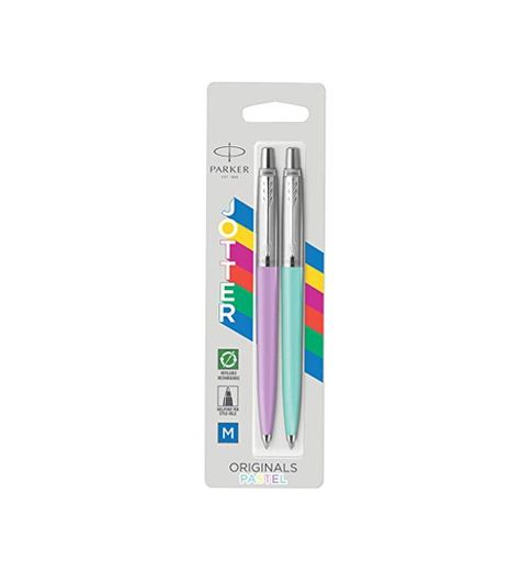 Parker Jotter Originals - Juego de bolígrafos de colores pastel